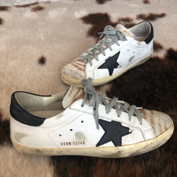 golden goose pony hair